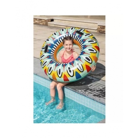 Круг надувной д.плавания Фиеста 107см Bestway 36294 - фото 10