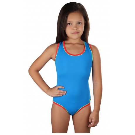 Купальник для плавания  SHEPA слитный детский, 001, Синий, 134 - фото 1