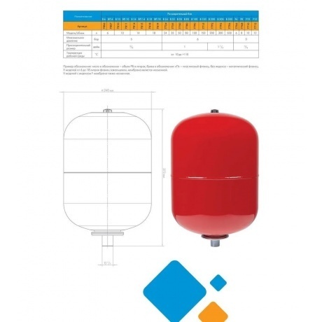 Бак расширительный Джилекс 14 7814 - фото 14