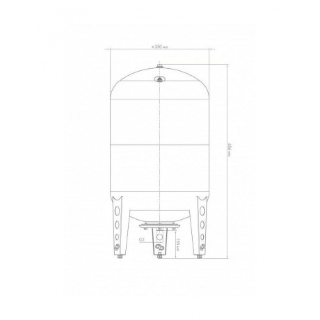 Гидроаккумулятор Джилекс 50 ВП 50л - фото 6