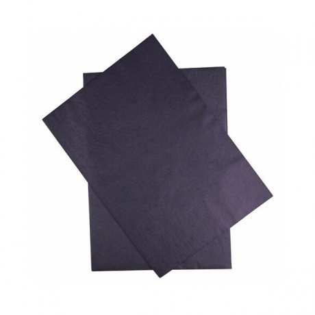 Бумага копировальная (копирка), фиолетовая, А4, папка 100 листов, STAFF, 126526 - фото 2