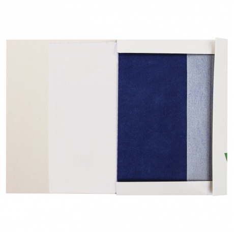 112401, Бумага копировальная (копирка), синяя, А4, 100 листов, STAFF, 112401 - фото 4