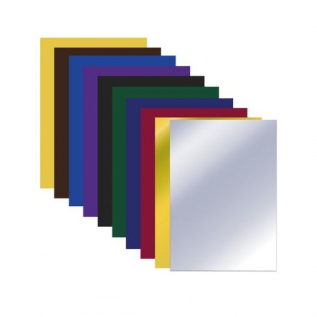 Цветная бумага А4 газетная ВОЛШЕБНАЯ, 10 листов 10 цветов, на скобе, ПИФАГОР, 200х280 мм, Белочка, 128001, (30 шт.) - фото 2