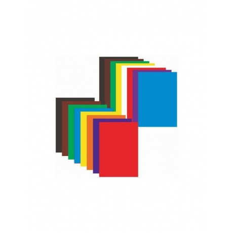 Набор цветного картона и бумаги А4 мелованные, 8 + 8 цветов, в папке, ЮНЛАНДИЯ, 200х290 мм, ПЛАНЕТЫ, 129570, (8 шт.) - фото 2