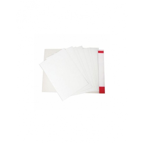 Картон белый БОЛЬШОГО ФОРМАТА, А2 МЕЛОВАННЫЙ, 10 листов, в папке, BRAUBERG, 400х590 мм, 124764 - фото 2