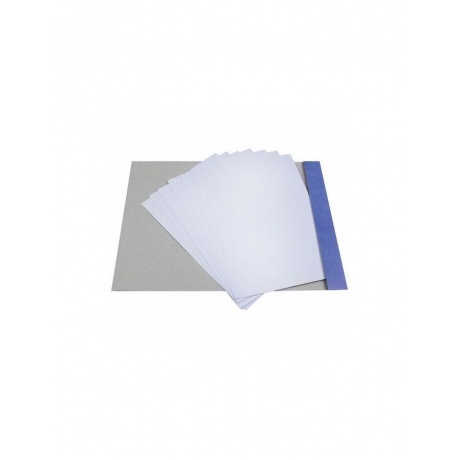 Картон белый А4 немелованный, 8 листов, в папке, ПИФАГОР, 200х290 мм, Пингвин-рыболов, 129905, (20 шт.) - фото 2