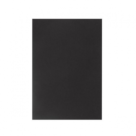 Цветной картон А4 ТОНИРОВАННЫЙ В МАССЕ, 10 листов, ЧЕРНЫЙ, в пакете, 180 г/м2, ОСТРОВ СОКРОВИЩ, 210х297 мм, 129314, (10 шт.) - фото 2