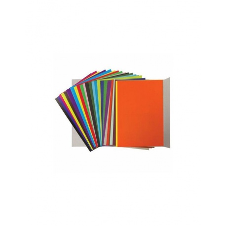 Набор цветного картона и бумаги А4, 10л мелованный +16л 2-сторонняя газетная, ЮНЛАНДИЯ, Слон (10 шт.)  - фото 4