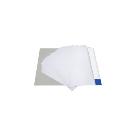 113561, Картон белый А4 МЕЛОВАННЫЙ EXTRA (белый оборот), 16 листов, в папке, BRAUBERG, 200х290 мм, 113561 - фото 2