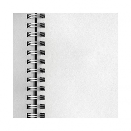 Скетчбук (тетрадь для эскизов), белая бумага, 205х175 мм, 100 г/м2, 80 л., гребень, Artist, A257821 - фото 3