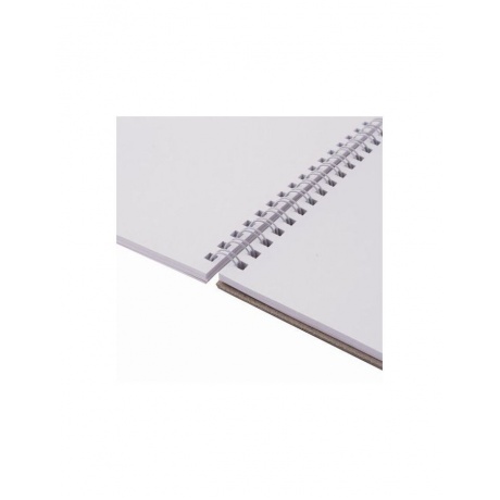 Скетчбук, белая бумага 120г/м2, 145х205мм, 40л, гребень, жёсткая подложка, BRAUBERG ART DEBUT (6 шт.)  - фото 3