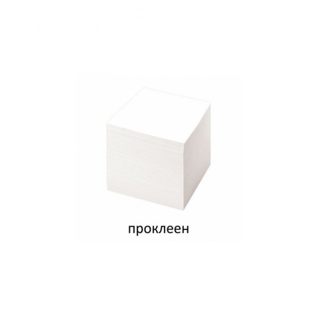 Блок для записей STAFF, проклеенный, куб 8х8 см,1000 листов, белый, белизна 90-92%, 120382, (6 шт.) - фото 3