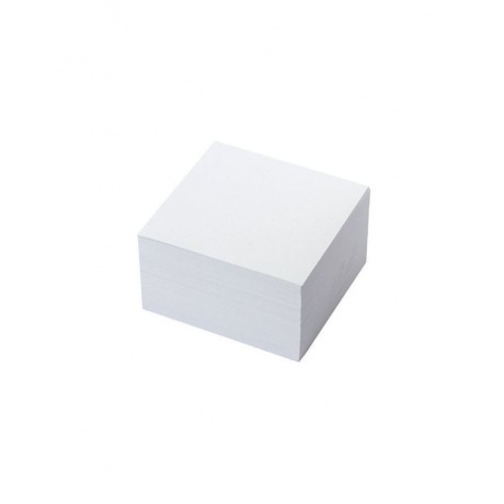 Блок для записей BRAUBERG, непроклеенный, куб 9х9х5 см, белый, белизна 95-98%, 122338, (8 шт.) - фото 2
