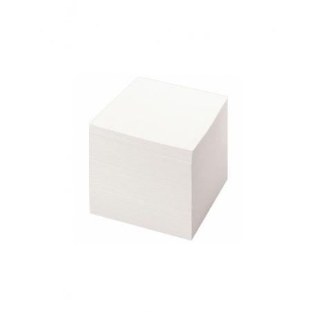 Блок для записей STAFF непроклеенный, куб 9х9х9 см, белый, белизна 90-92%, 126366, (6 шт.) - фото 2