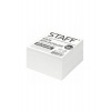 Блок для записей STAFF, непроклеенный, куб 9х9х5 см, белизна 70-...