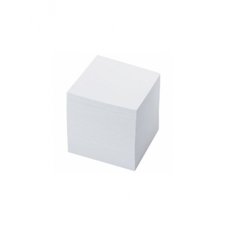 Блок для записей BRAUBERG проклеенный, куб 9х9х9 см, белый, белизна 95-98%, 129203 - фото 2