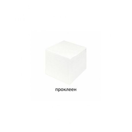 Блок для записей STAFF проклеенный, куб 9х9х9 см, белый, белизна 90-92%, 129204, (6 шт.) - фото 3