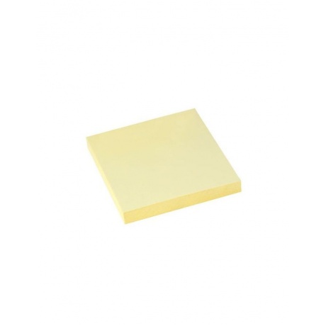 Блок самоклеящийся (стикер) BRAUBERG, 76х76 мм, 100 л., желтый, 122690, (24 шт.) - фото 2