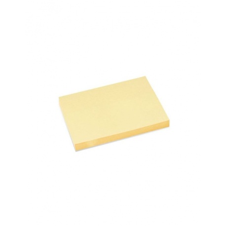Блок самоклеящийся (стикер) BRAUBERG, 76х102 мм, 100 л., желтый, 122691, (12 шт.) - фото 2