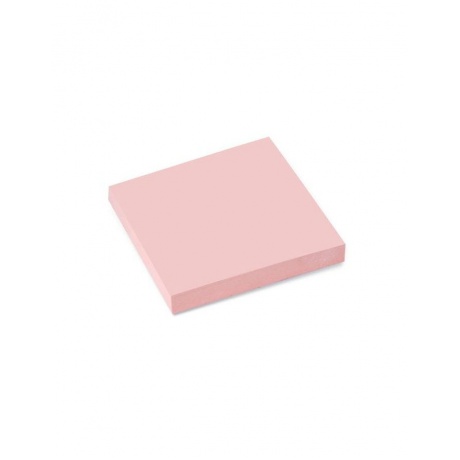 Блок самоклеящийся (стикер) BRAUBERG, 76х76 мм, 100 л., розовый, 122697, (24 шт.) - фото 2