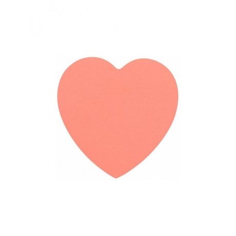 Блок самоклеящийся (стикер) фигурный BRAUBERG, сердце, 50 л., розовый, европодвес, 122710, (24 шт.) - фото 3