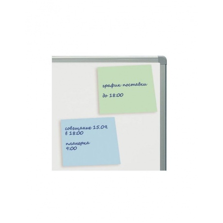 Блок самоклеящийся (стикер), BRAUBERG, 76х76 мм, 400 л., 4 цвета, 122856 - фото 4
