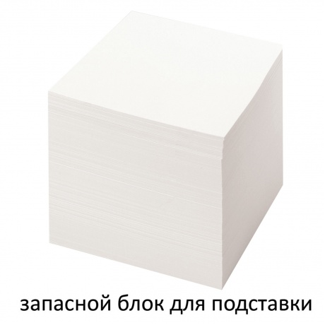 111981, (цена за 12 шт.) Блок для записей STAFF непроклеенный, куб 8х8х8 см, белый, белизна 70-80%, 111981 - фото 2