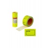 Этикет-лента Цена, 30х20 мм, желтая, комплект 5 рулонов по 250 ш...
