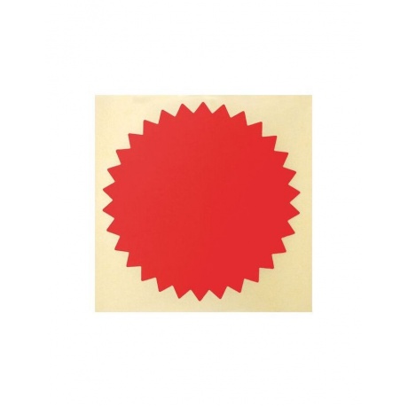 Этикетка самоклеящаяся для опечатывания документов ЗВЕЗДОЧКА красная, 52 мм, 500 шт, BRAUBER - фото 3