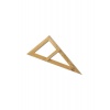 Треугольник для классной доски (треугольник классный), деревянны...