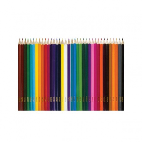 Карандаши цветные ПИФАГОР ЭНИКИ-БЕНИКИ, 36 цветов, классические заточенные, 181349 - фото 2