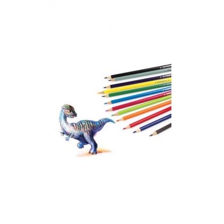 Карандаши цветные ЮНЛАНДИЯ СЛАДКИЕ ИСТОРИИ, 18 цветов, трехгранные заточенные, 181394 - фото 6