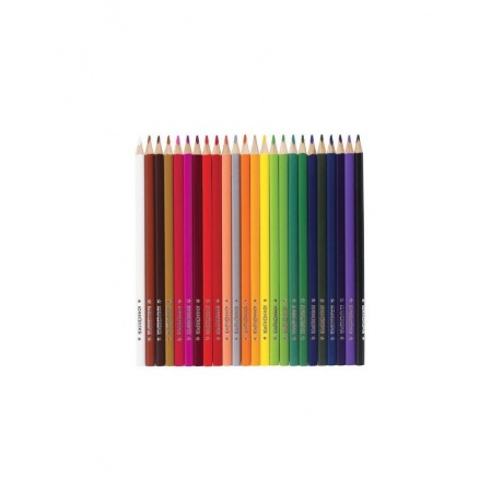 Карандаши цветные ЮНЛАНДИЯ СЛАДКИЕ ИСТОРИИ, 24 цвета, трехгранные заточенные, 181395 - фото 2