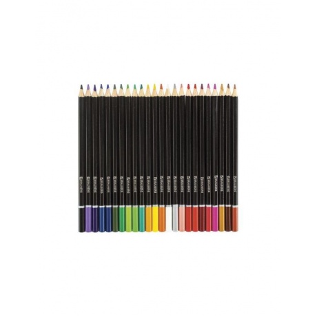 Карандаши цветные акварельные BRAUBERG Artist line, 24 цвета, заточенные, высшее качество, 180570 - фото 2