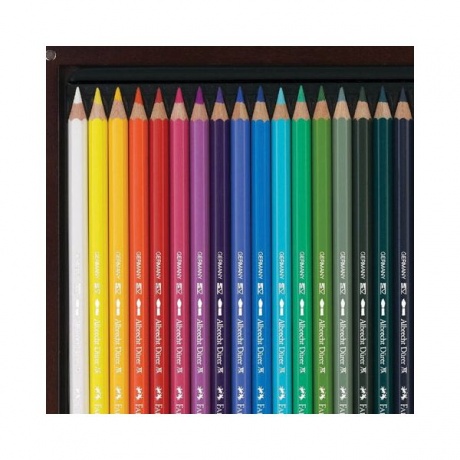 Карандаши цветные акварельные худож. FABER-CASTELL Albrecht Durer, 120 цв, деревянный ящик - фото 3