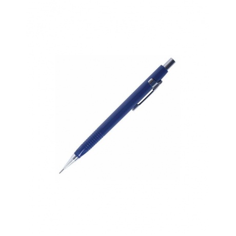 Набор BRAUBERG: механический карандаш, трёхгранный синий корпус + грифели HB, 0,7 мм, 12 штук, блистер, 180494, (6 шт.) - фото 2