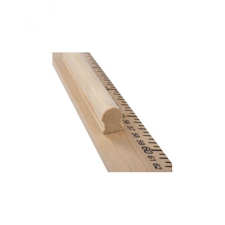Линейка деревянная 100 см, для классной доски, с держателем, ПИФАГОР, 210671 - фото 2