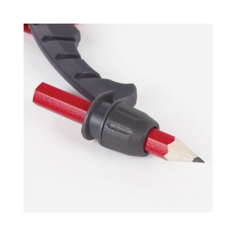 Циркуль ПИФАГОР пластиковый с карандашом, 120 мм, чехол, 210652, (12 шт.) - фото 3