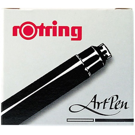 Картридж для перьевой ручки Rotring Artpen S0194751 черный - фото 3