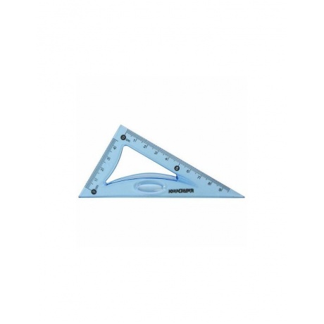 Набор чертежный малый гибкий ЮНЛАНДИЯ &quot;FLEX&quot; (линейка 15 см, 2 треугольника, транспортир), пенал, 210681 (6 шт.) - фото 5
