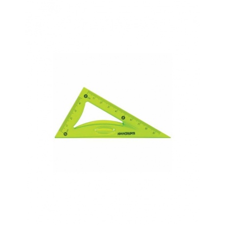 Набор чертежный средний гибкий ЮНЛАНДИЯ &quot;FLEX&quot; (линейка 20 см, 2 треугольника, транспортир), пенал, 210682 - фото 5
