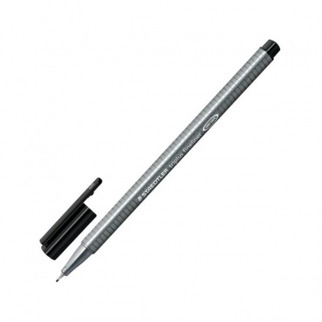Ручка капиллярная STAEDTLER Triplus Fineliner, ЧЕРНАЯ, трехгранная, линия письма 0,3 мм, 334-9, (10 шт.) - фото 1