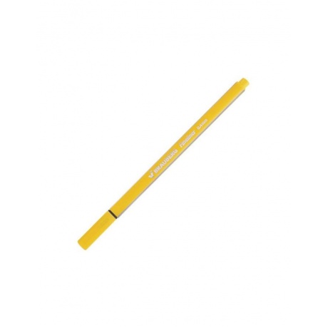 Ручка капиллярная BRAUBERG Aero, ЖЕЛТАЯ, трехгранная, металлический наконечник, линия письма 0,4 мм, FL104, (24 шт.) - фото 3