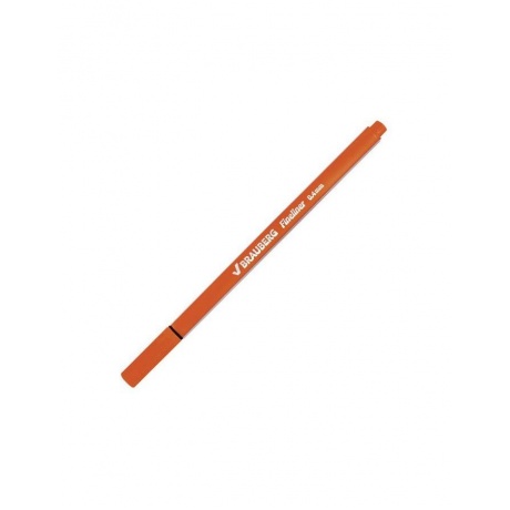 Ручка капиллярная BRAUBERG Aero, ОРАНЖЕВАЯ, трехгранная, металлический наконечник, линия письма 0,4 мм, FL105, (24 шт.) - фото 3