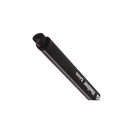 Ручка капиллярная BRAUBERG Aero, ЧЕРНАЯ, трехгранная, металлический наконечник, линия письма 0,4 мм, FL108, (24 шт.) - фото 5