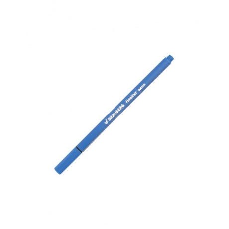 Ручка капиллярная BRAUBERG Aero, ГОЛУБАЯ, трехгранная, металлический наконечник, линия письма 0,4 мм, FL115, (24 шт.) - фото 3