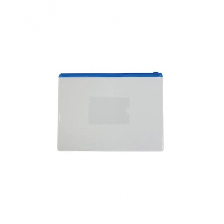 Папка-конверт на молнии МАЛОГО ФОРМАТА (240х175 мм), А5, карман для визиток, прозрачная, 0,15 мм, BRAUBERG Smart, 221857, (24 шт.) - фото 5