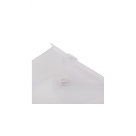 Папка-конверт с кнопкой МАЛОГО ФОРМАТА (105х148 мм), А6, прозрачная, 0,18 мм, BRAUBERG, 227321, (40 шт.) - фото 4