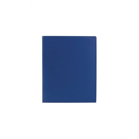Папка на 4 кольцах BRAUBERG, 35 мм, картон/ПВХ, синяя, до 180 листов (удвоенный срок службы), 221484 - фото 2