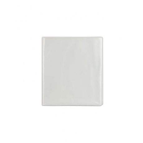 Папка на 4 кольцах с передним прозрачным карманом BRAUBERG, 65 мм, картон/ПВХ, белая, до 400 листов, 221487 - фото 2